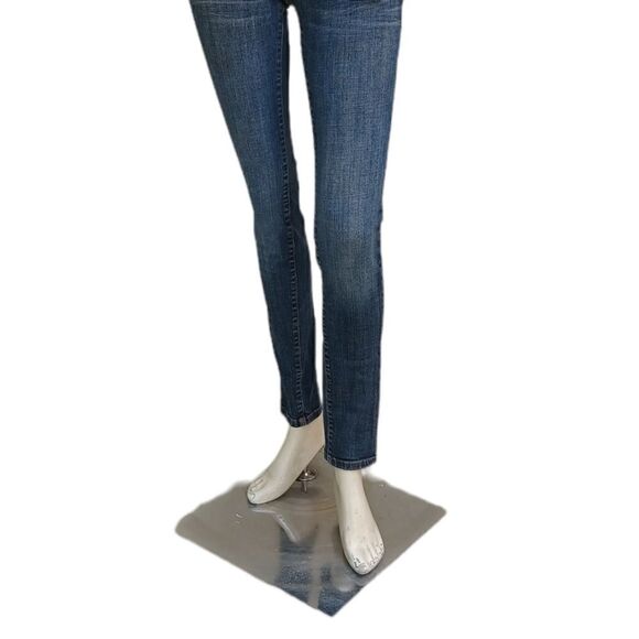 52089..Decree Denim Jeans Size 3, W26" 29"Inseam 7"Rise - Picture 2 of 4